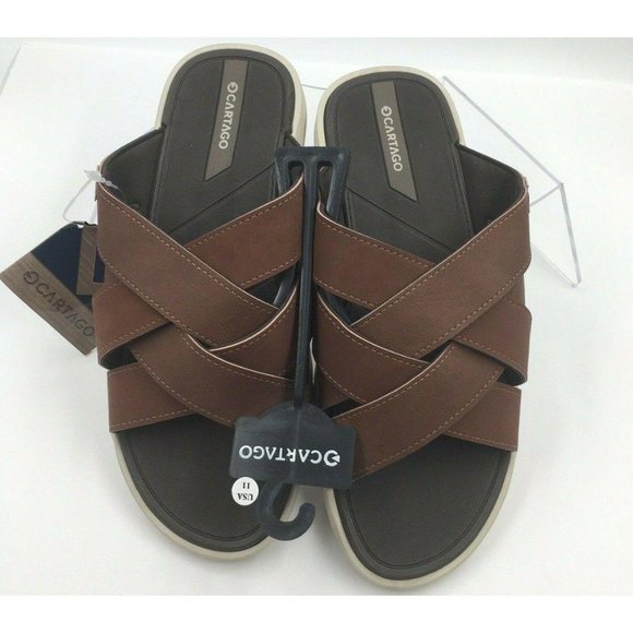 Cartago Valencia Sandals Brown Criss Cross Sandals main image 5